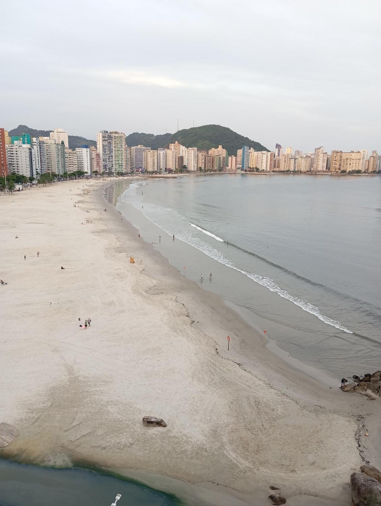 Apartamento Refugio No Mar São Vicente Exterior foto